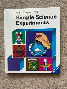 Vintage Simple Science Experiments by Hans Jürgen Press (Hardcover)
